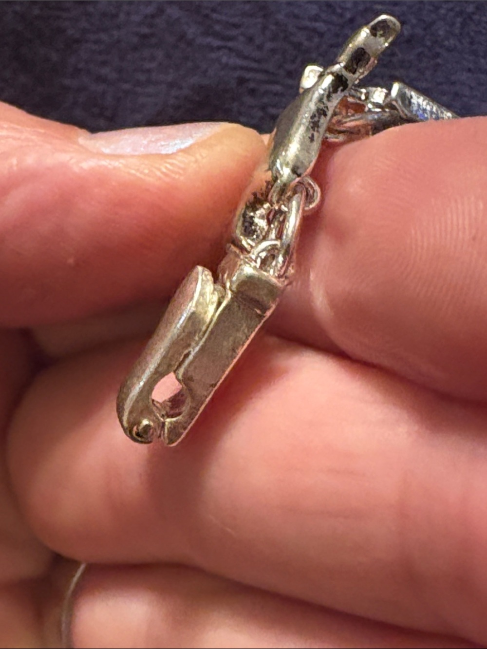 Silver Tone Dachshund & House Link Bracelet - Picture 6 of 8